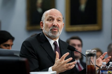 US Secretary of Commerce Howard Lutnick testifies before a House Appropriations Committee in Washington