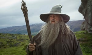 Ian McKellan as Gandalf in The Hobbit: An Unexpected Journey