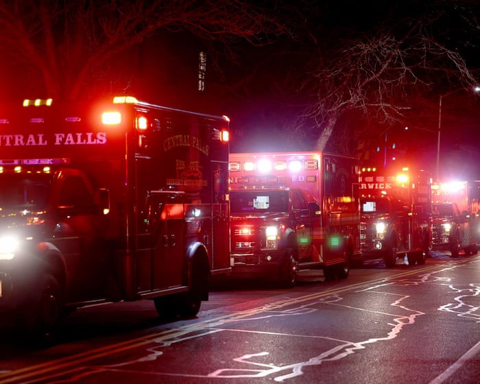 Two dead and eight wounded in mass shooting at Brown University, officials say