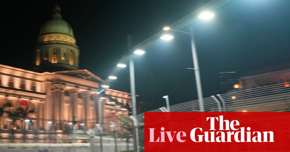 Singapore Formula One Grand Prix: sprint and qualifying – live