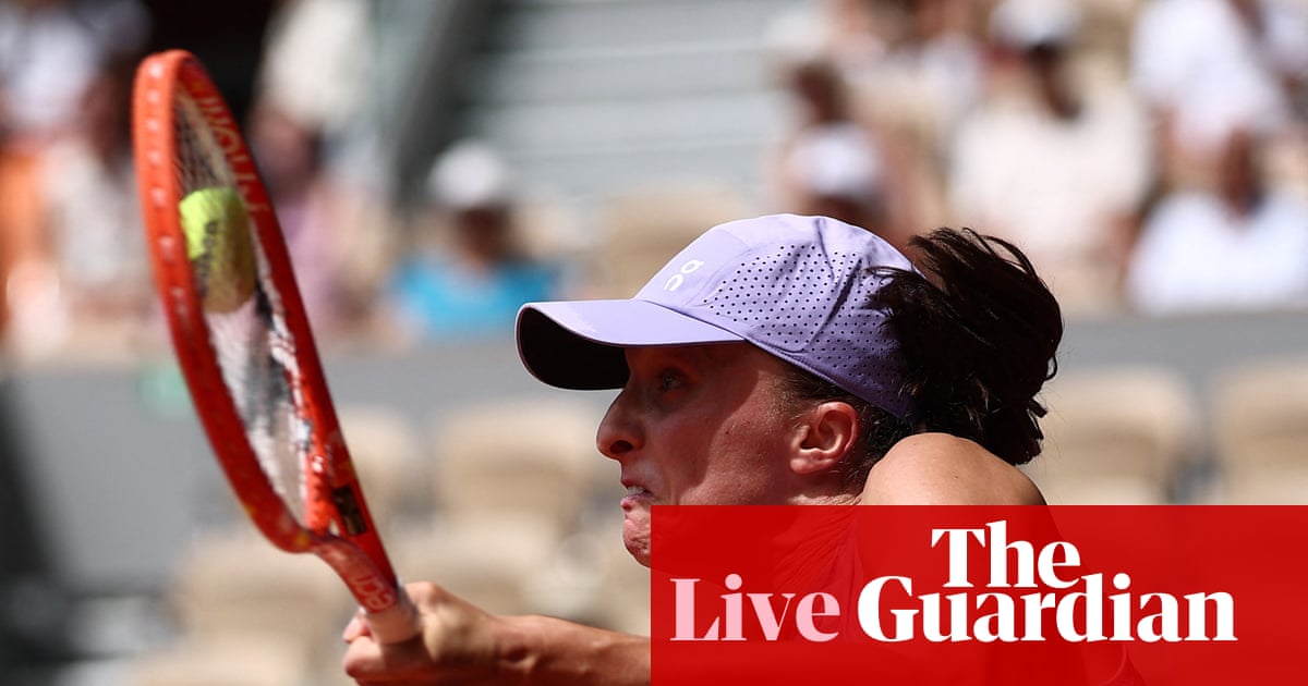 French Open 2026: Rublev and Swiatek win, Djokovic and Muchova in action on day six – live