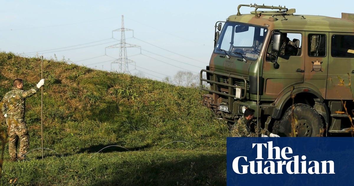 Only two European states have net zero military emissions target, data shows
