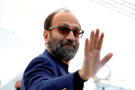 Iranian director Asghar Farhadi at Cannes in 2021.