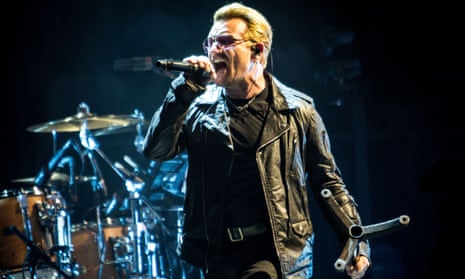 Bono, ‘Ireland’s greatest pleather-jacketed crooner’.