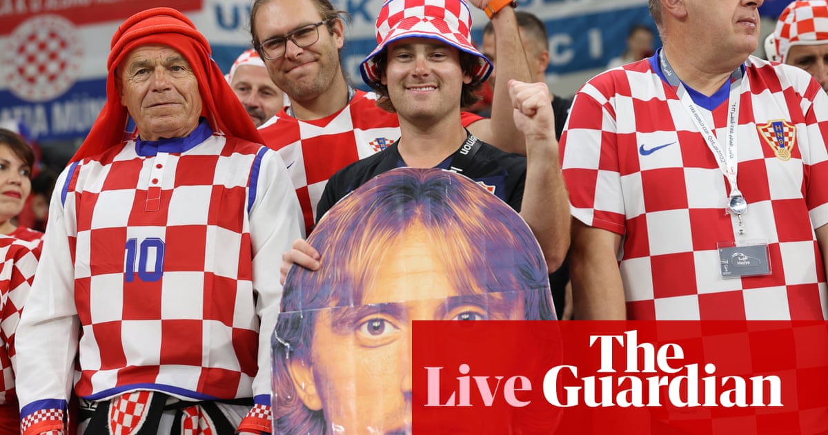 Croatia v Belgium: World Cup 2022 – live – The Guardian