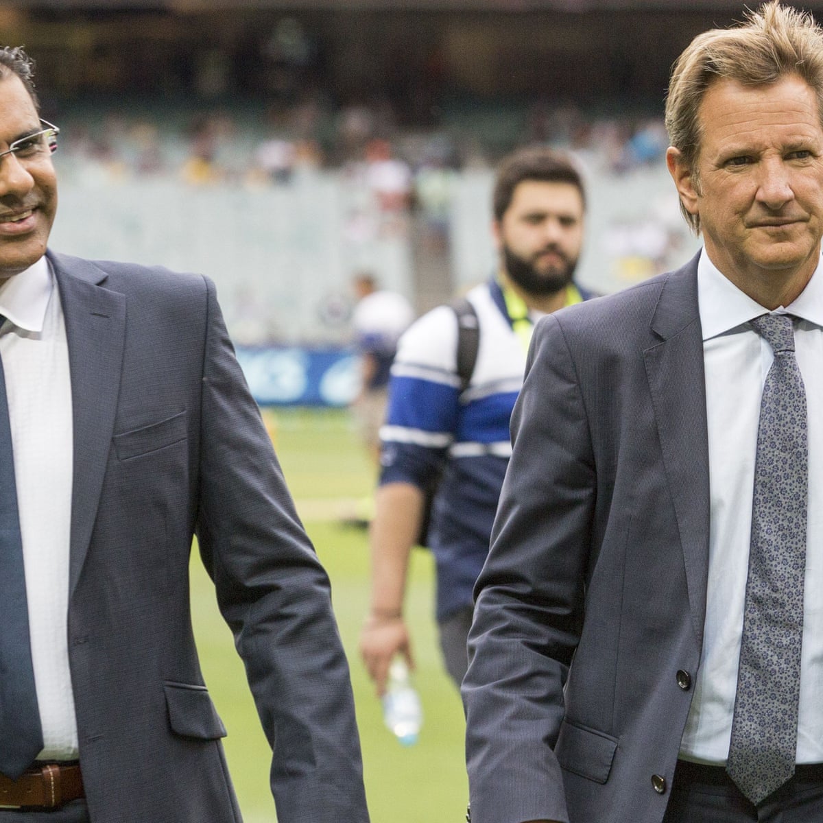 Mark Nicholas Takes Leave From Channel Nine After Being Taken To Hospital Twice Cricket The Guardian