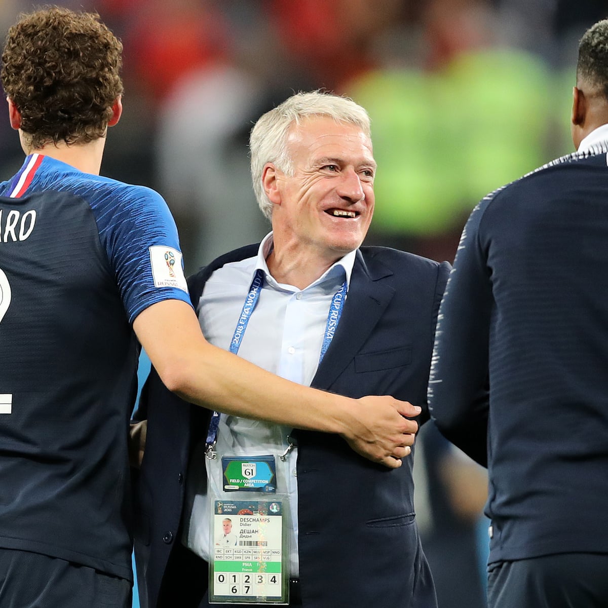 FIFA World Cup 2018: Deschamps Becomes Third Champ as Player