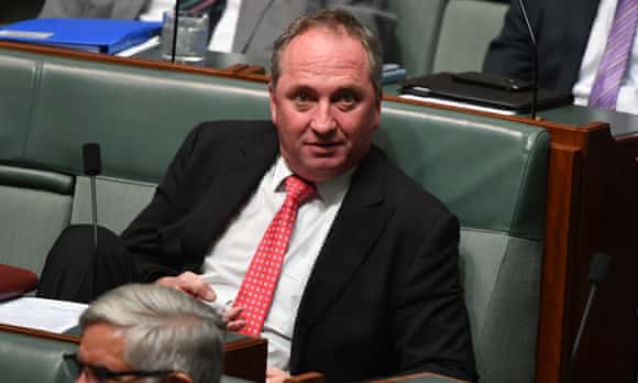Barnaby Joyce joins question time as backbencher on Monday following his resignation.