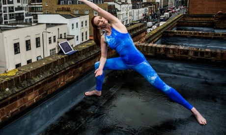 Live-streamed yoga app turns classes on their head