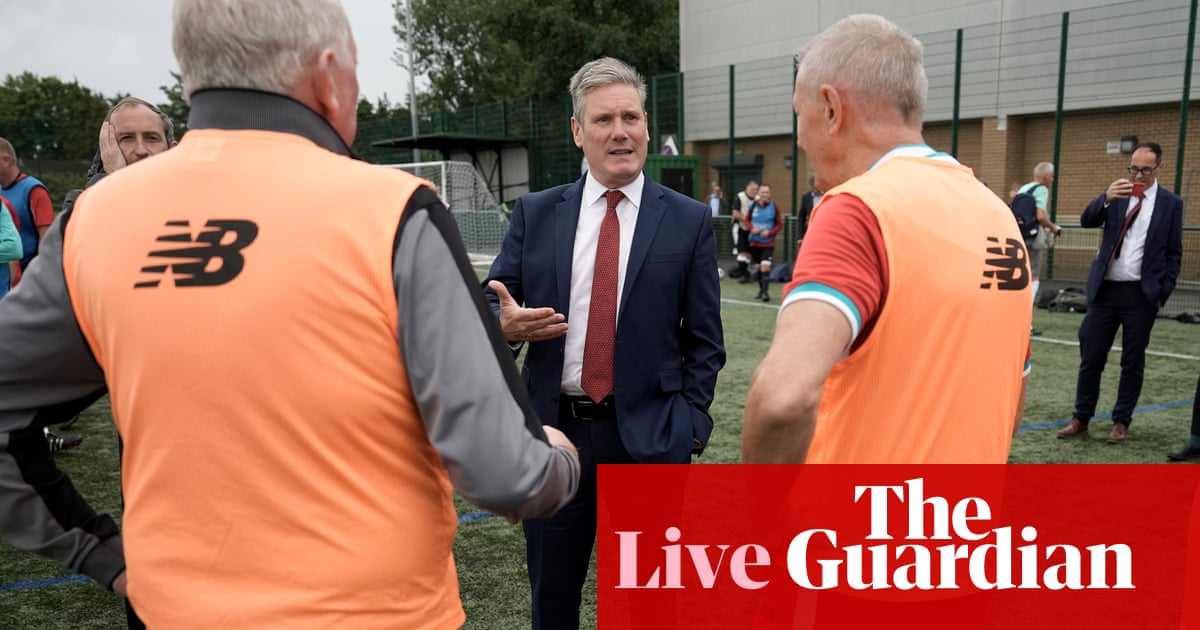 Keir Starmer says he would fix ‘broken’ water and energy markets through regulation not nationalisation – UK politics live