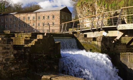 Cromford Mill in Derbyshire – England’s first factory –
