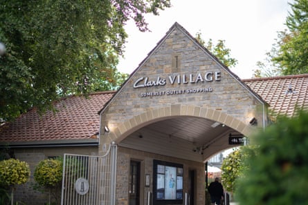 Entrance to Clarks village