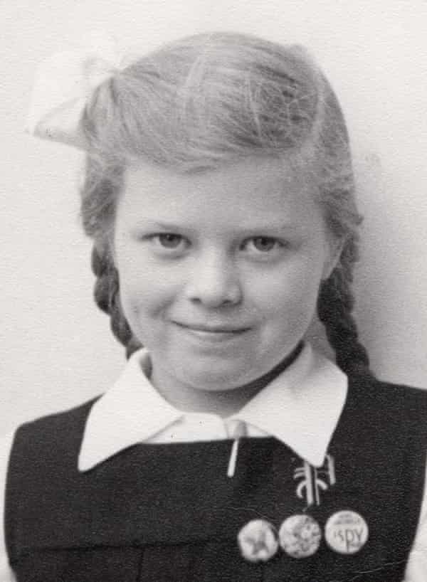 Ann Bruce as a child.