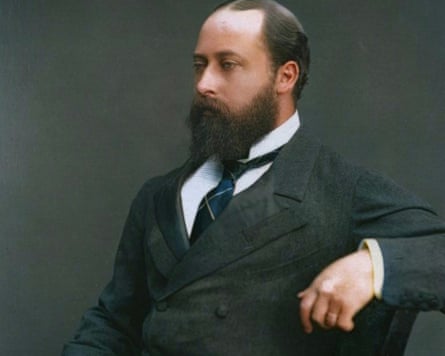 Portrait of Edward in a suit