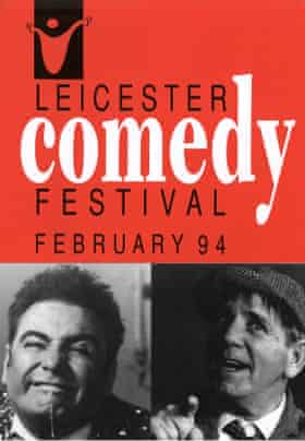 Brochure for Leicester’s first comedy festival in 1994.