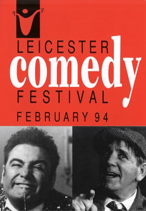 Brochure for Leicester’s first comedy festival in 1994.