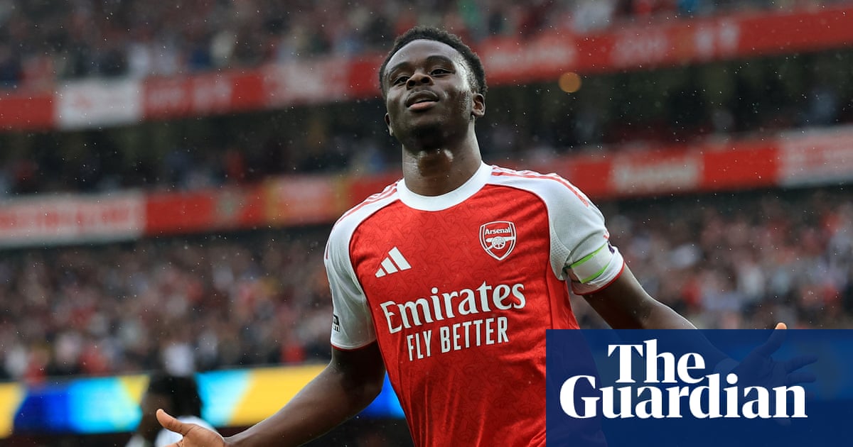 Fit and firing Bukayo Saka injects fresh belief into Arsenal's title challenge