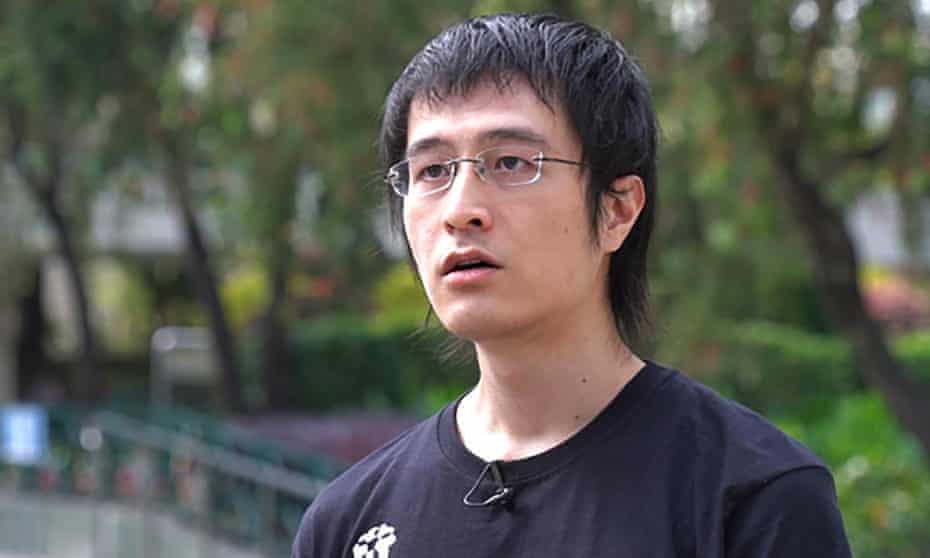Hong Kong democracy activist Andy Li