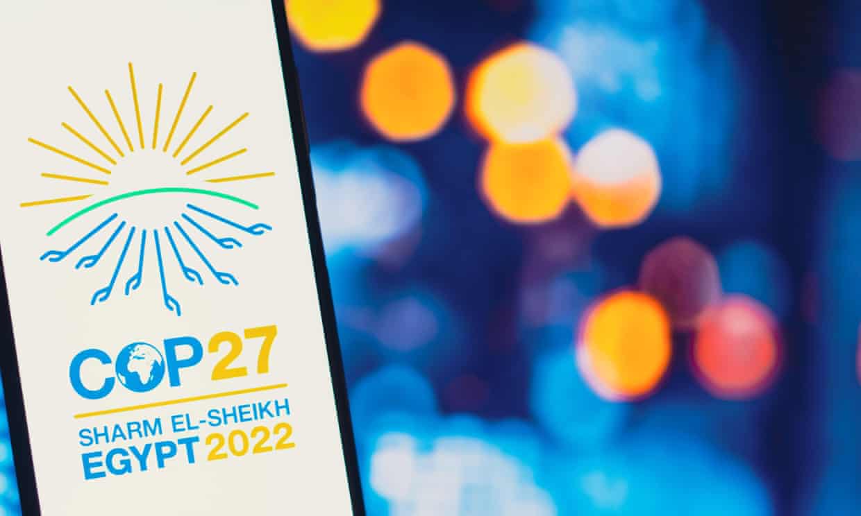 COP27is a climate change forum taking place in Egypt