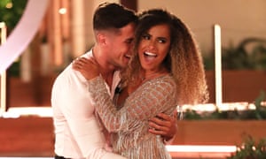 Causing a national upset ... Amber and Greg beat Tommy and Molly-Mae in the Love Island final.