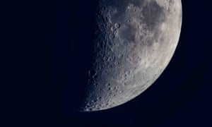 ‘‘Magnificent desolation’ … the moon.