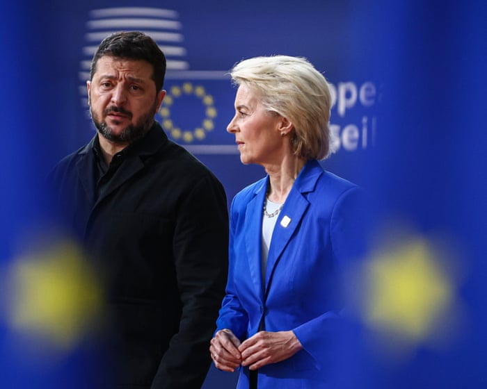 Von der Leyen and Costa brief the media after two-day EU summit – Europe live