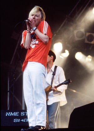 Thom Yorke of Radiohead, 1994.