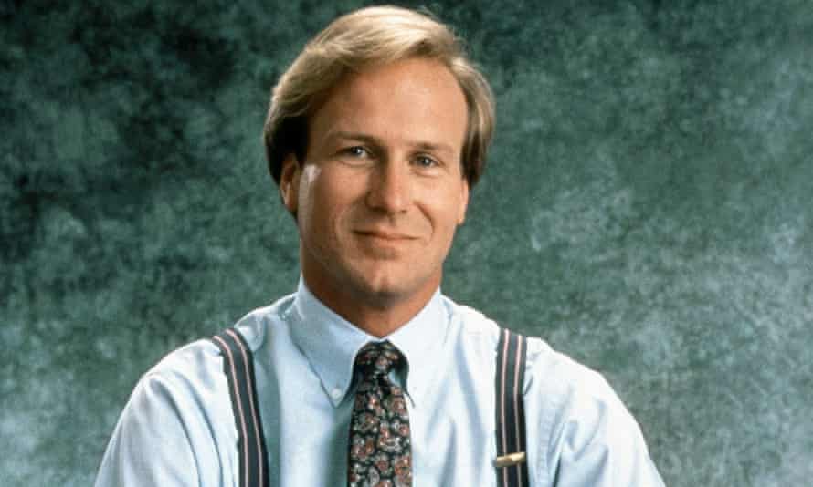 As Tom Grunick in Broadcast News.