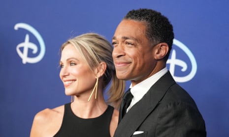 Amy Robach and TJ Holmes pictured in May.
