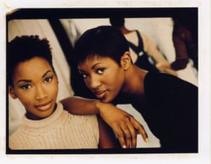 Beverly Peele and Naomi Campbell, 1993 for Vogue US,