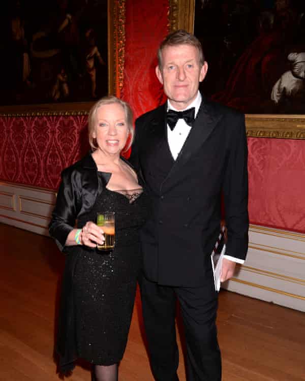 Meaden with her husband, Paul.