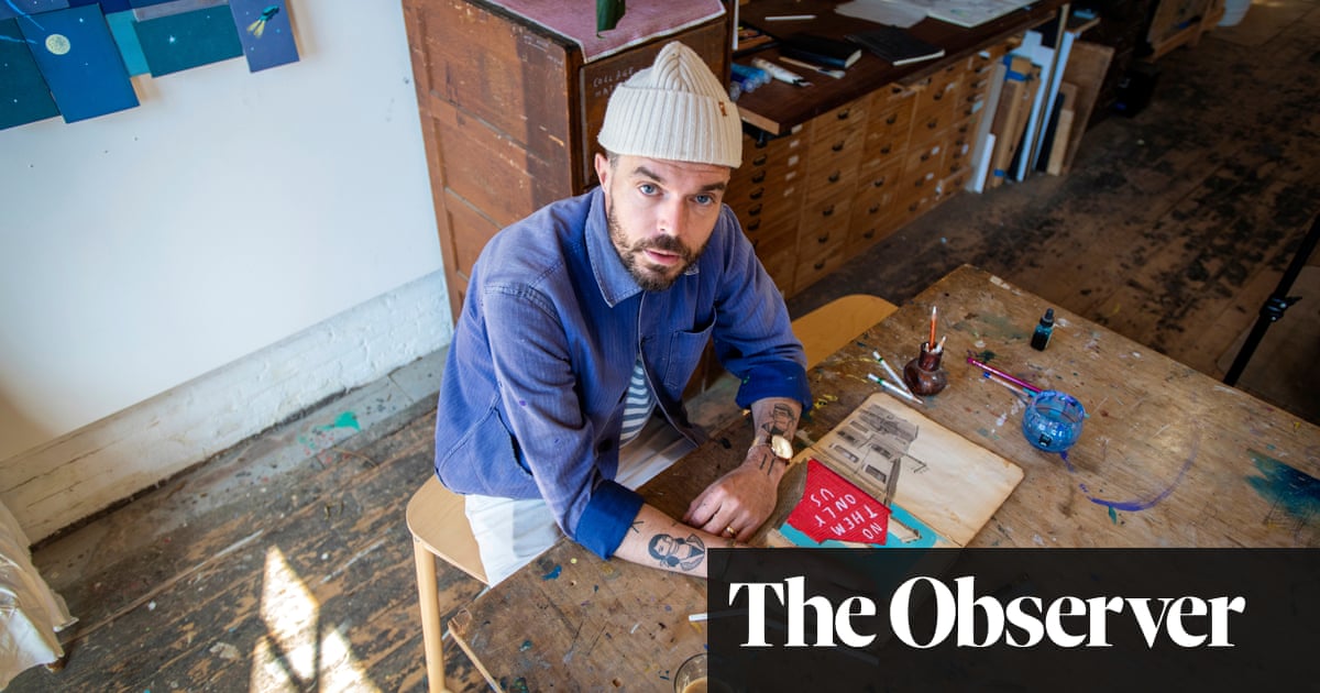 Oliver Jeffers grew up in Belfast hating violence. Now he wants children to see ..