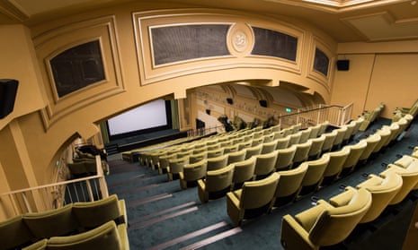 General view of the interior of the Regent Cinema