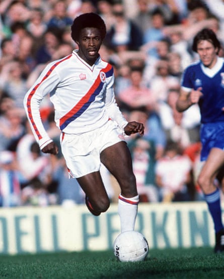 Hilaire on the wing for Crystal Palace in 1979.
