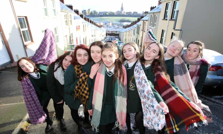Derry girls from St Cecilia’s College