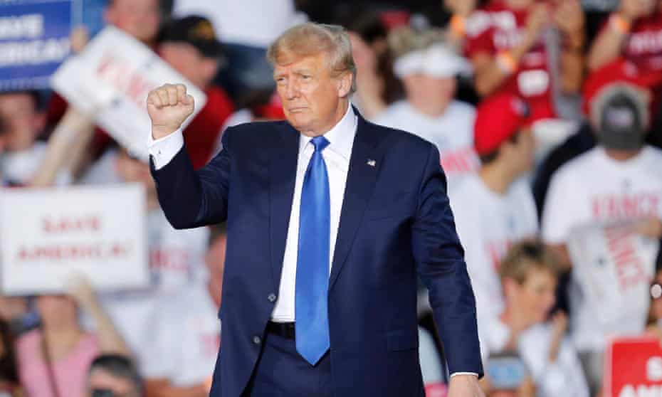 ‘Among voters 45 to 64 years old – a group Trump won in 2020 by 50% to 49%, according to exit polls – just 39% now view him favorably.’