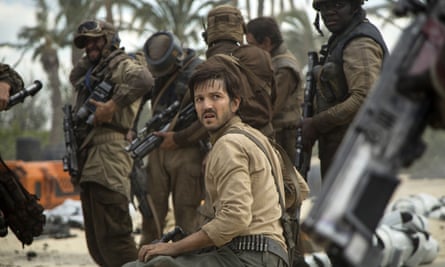 Diego Luna as Cassian Andor in Rogue One: A Star Wars Story.