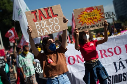 World can’t tolerate ‘premature death’ of Brazil’s democracy, says Bolsonaro rival