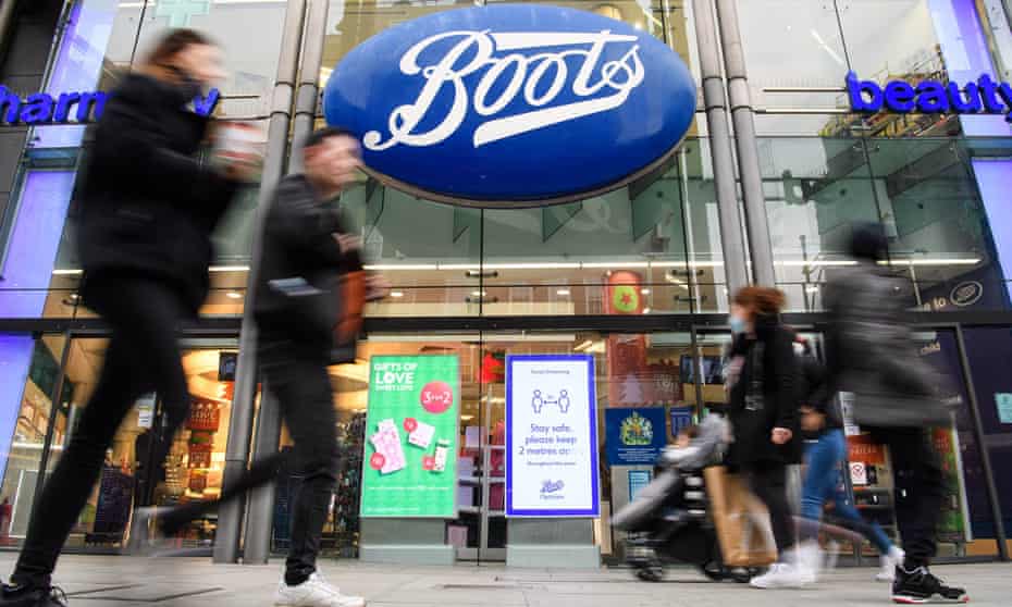 Boots store in Oxford Street, London