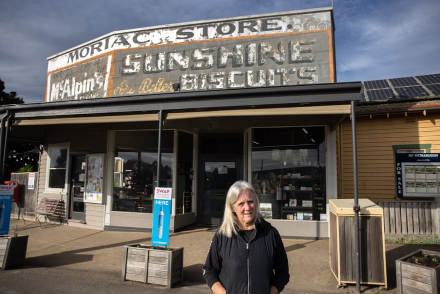 Moriac general store owner Gayle Anderson.