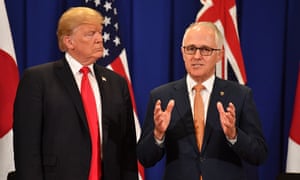 Donald Trump and Malcolm Turnbull