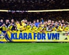 Graham Potter and Sweden revel in second chances to seize World Cup place | Jonathan Wilson