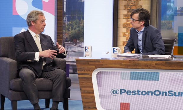 Nigel Farage on Peston on Sunday.