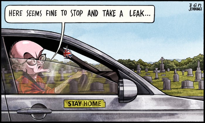 Ben Jennings On Dominic Cummings Roaming Charge Cartoon Opinion The Guardian