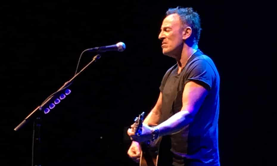 Bruce Springsteen broke from his script on his Broadway show on Tuesday night to condemn the ‘inhumane’ treatment of a thousands of children separated from their families by Trump’s immigration policies.