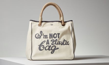 Anya Hindmarch - Contrasting #IAmAPlasticBag styles and
