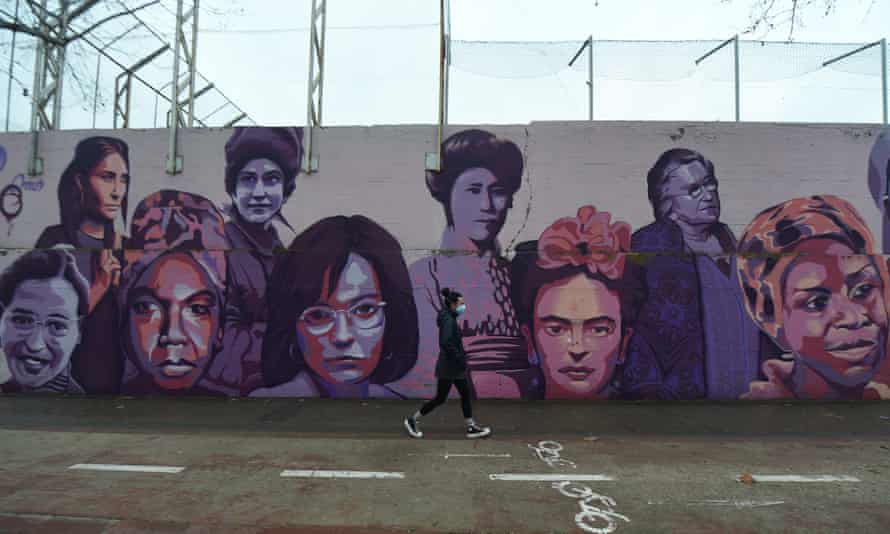 Madrid feminist mural saved from removal attempt by far right | Spain | The Guardian