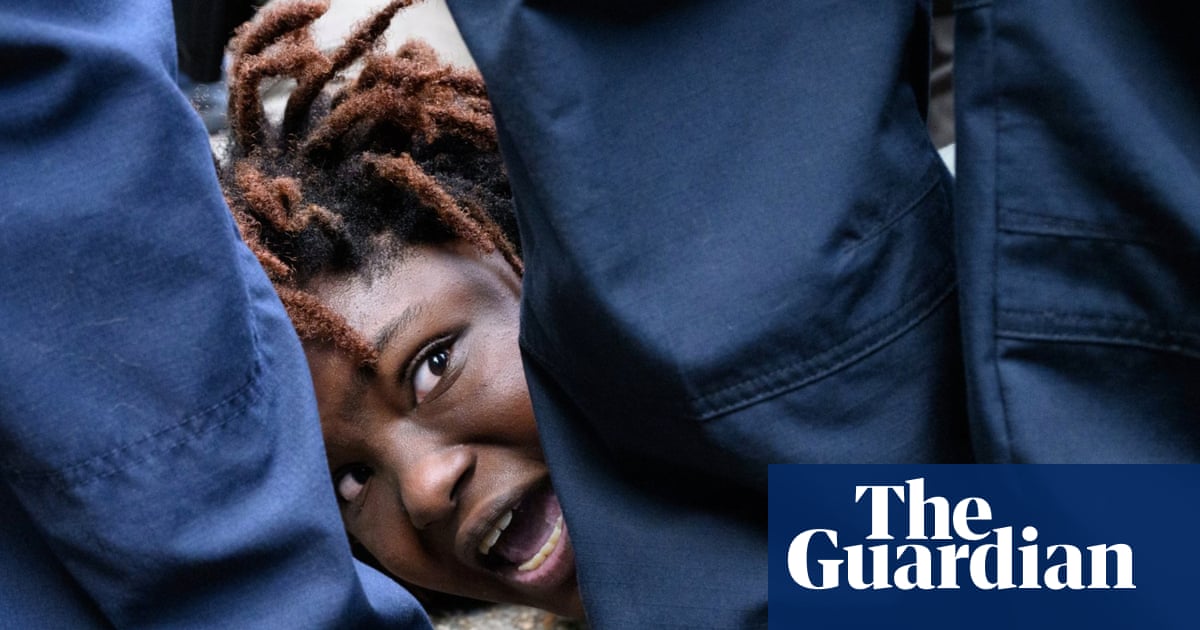 ‘I was lying on the ground beside a wall of cops’: student photographers’ best images of the campus protests