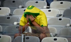 The 7-1 defeat by Germany in the 2014 World Cup semi-final left Brazil fans in deep shock. 