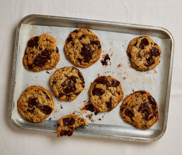 Meera Sodha’s vegan chocolate chip cookies.